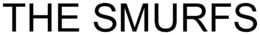 THE SMURFS trademark