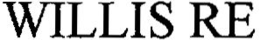 WILLIS RE trademark