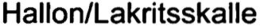 HALLON/LAKRITSSKALLE trademark