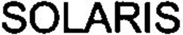SOLARIS trademark