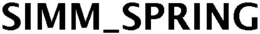 SIMM_SPRING trademark