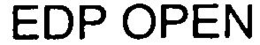 EDP OPEN trademark
