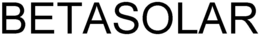 BETASOLAR trademark