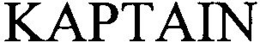 KAPTAIN trademark
