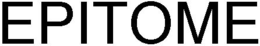 EPITOME trademark