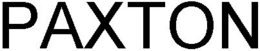 PAXTON trademark