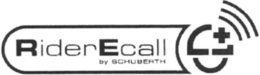 RIDERECALL BY SCHUBERTH trademark