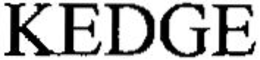 KEDGE trademark