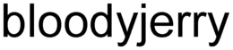 BLOODYJERRY trademark