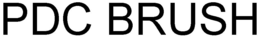 PDC BRUSH trademark