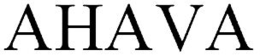 AHAVA trademark