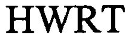 HWRT trademark
