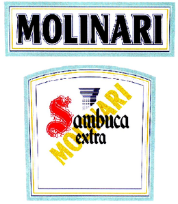 MOLINARI SAMBUCA EXTRA trademark