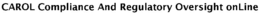 CAROL COMPLIANCE AND REGULATORY OVERSIGHT ONLINE trademark