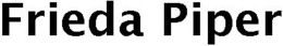FRIEDA PIPER trademark