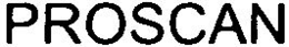 PROSCAN trademark