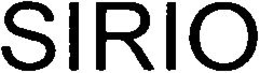 SIRIO trademark