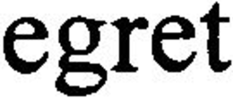 EGRET trademark