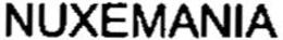 NUXEMANIA trademark