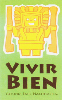 VIVIR BIEN GESUND, FAIR, NACHHALTIG. trademark