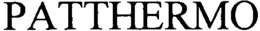 PATTHERMO trademark