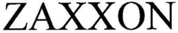 ZAXXON trademark