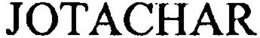 JOTACHAR trademark