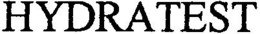 HYDRATEST trademark