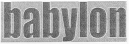 BABYLON trademark