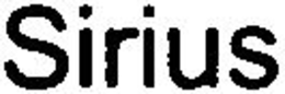 SIRIUS trademark