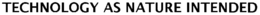 TECHNOLOGY AS NATURE INTENDED trademark