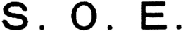 S. O. E. trademark