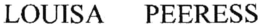 LOUISA PEERESS trademark