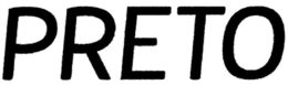 PRETO trademark