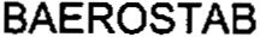 BAEROSTAB trademark