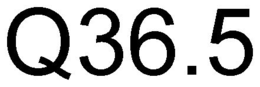Q36.5 trademark