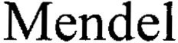 MENDEL trademark