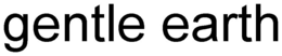 GENTLE EARTH trademark