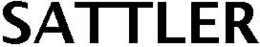 SATTLER trademark