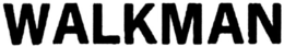 WALKMAN trademark