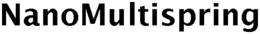 NANOMULTISPRING trademark