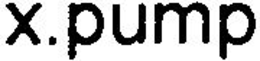 X.PUMP trademark