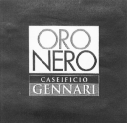 ORO NERO CASEIFICIO GENNARI trademark