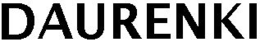 DAURENKI trademark