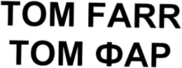 TOM FARR TOM AP trademark