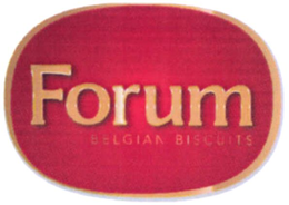 FORUM BELGIAN BISCUITS trademark