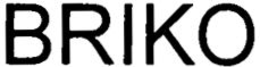 BRIKO trademark