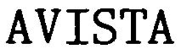 AVISTA trademark
