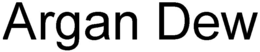 ARGAN DEW trademark