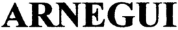 ARNEGUI trademark